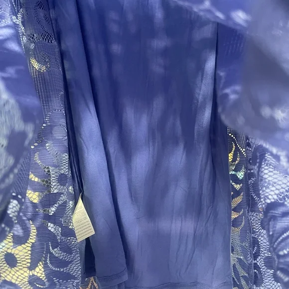 NWT Free people shadow dance midi dress in Persian jewel size m - Picture 10 of 12